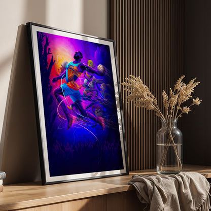 Flex Designs Poster Space Jam A New Legacy 11 x 17" Home Goods - Movie 2021 Movie Poster