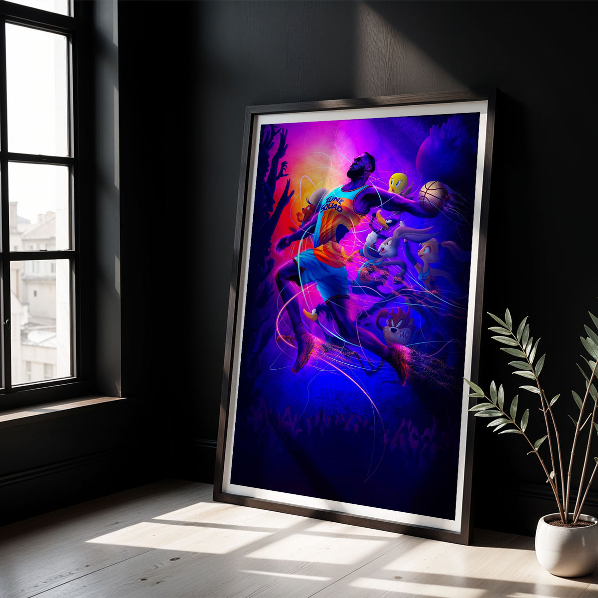 Flex Designs Poster Space Jam A New Legacy 5 x 7" Home Goods - Movie 2021 Movie Poster