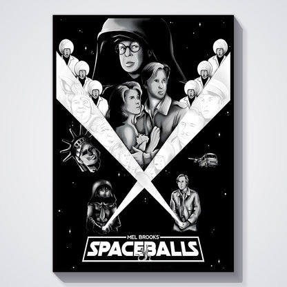 Flex Designs Poster Spaceballs 11 x 17" Home Goods - Movie 1987 Movie Poster