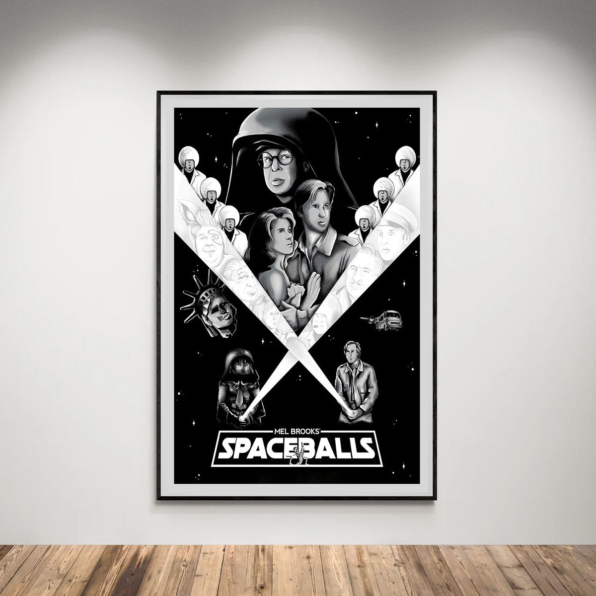 Flex Designs Poster Spaceballs 5 x 7" Home Goods - Movie 1987 Movie Poster