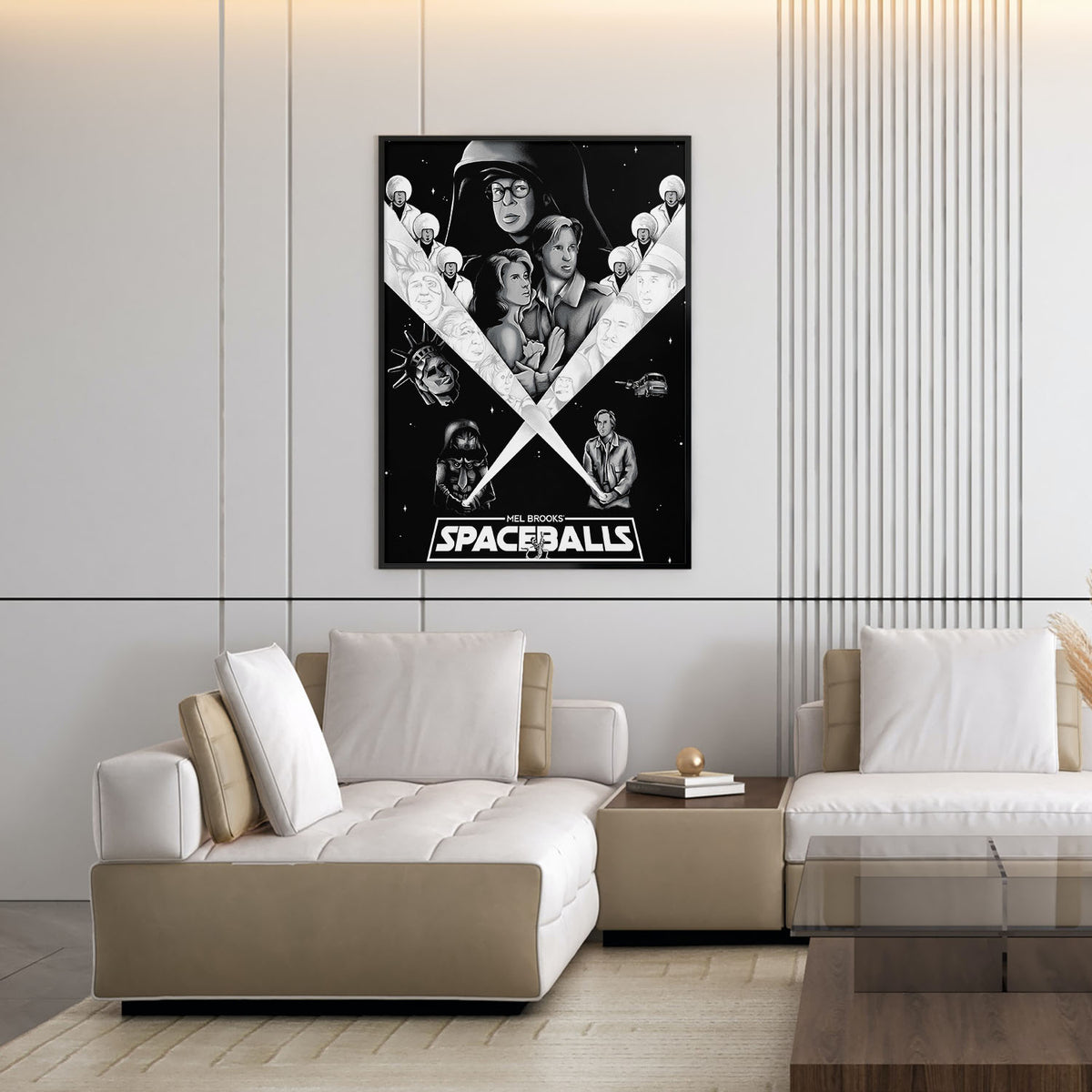 Flex Designs Poster Spaceballs 11 x 17" Home Goods - Movie 1987 Movie Poster