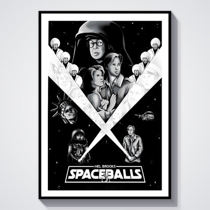 Flex Designs Poster Spaceballs 5 x 7" Home Goods - Movie 1987 Movie Poster