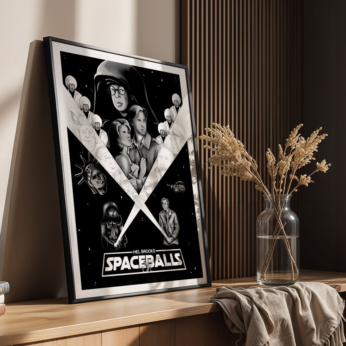 Flex Designs Poster Spaceballs 11 x 17" Home Goods - Movie 1987 Movie Poster