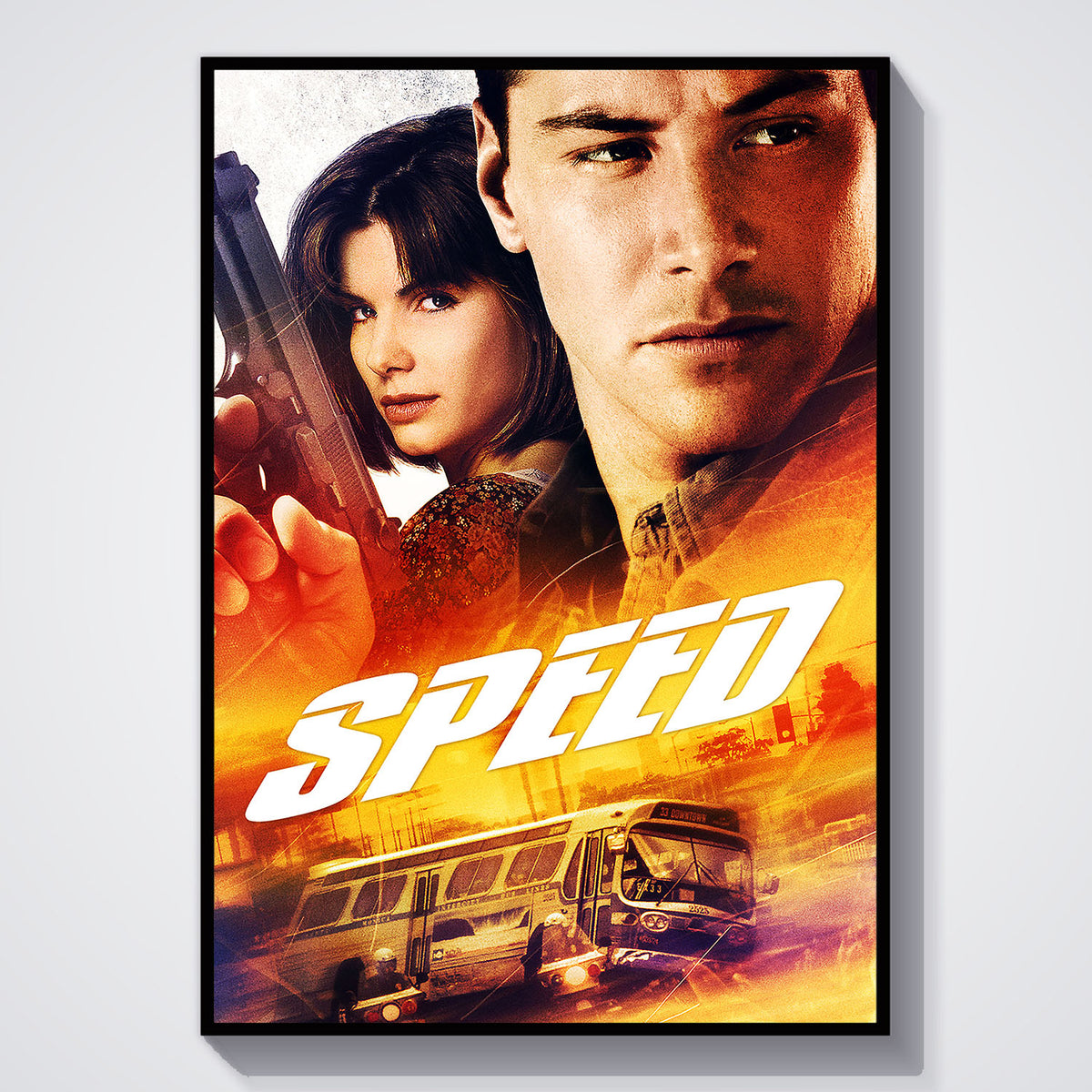 Flex Designs Poster Speed 11 x 17" Home Goods - Movie 1994 Movie Poster