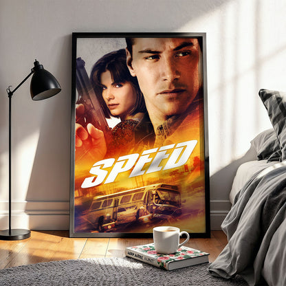 Flex Designs Poster Speed 11 x 17" Home Goods - Movie 1994 Movie Poster
