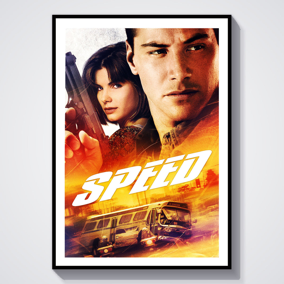 Flex Designs Poster Speed 5 x 7" Home Goods - Movie 1994 Movie Poster