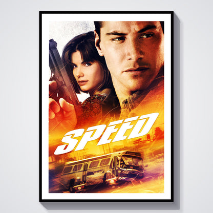 Flex Designs Poster Speed 5 x 7" Home Goods - Movie 1994 Movie Poster