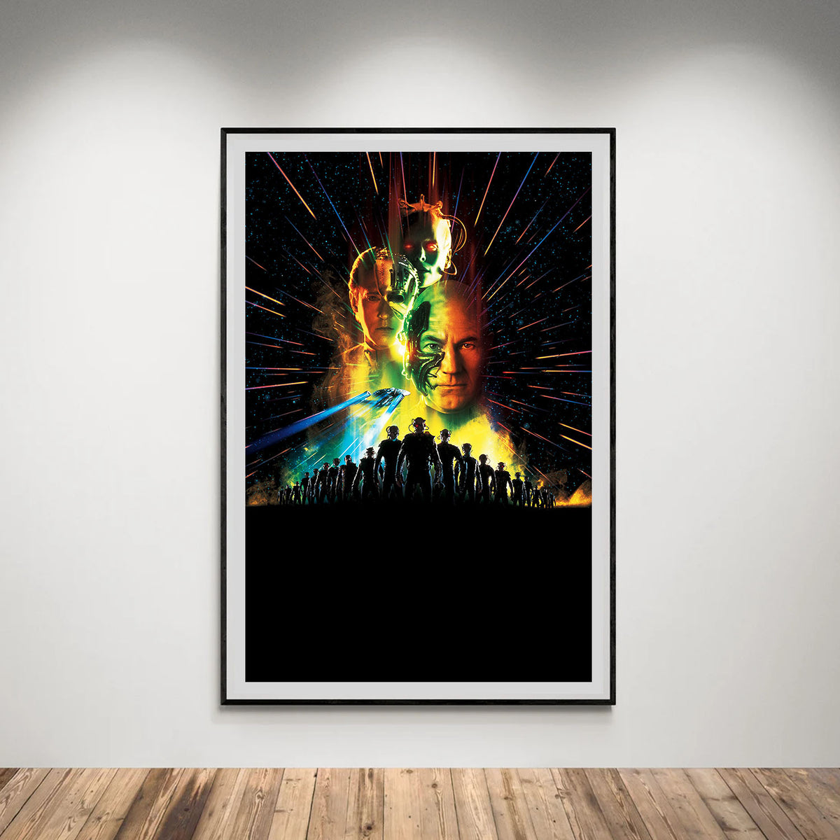 Flex Designs Poster Star Trek First Contact Key Art 5 x 7" Home Goods - Movie 1996 Movie Poster
