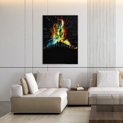 Flex Designs Poster Star Trek First Contact Key Art 11 x 17" Home Goods - Movie 1996 Movie Poster