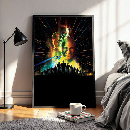 Flex Designs Poster Star Trek First Contact Key Art 11 x 17" Home Goods - Movie 1996 Movie Poster
