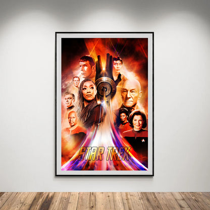 Flex Designs Poster Star Trek TV Collection 5 x 7" Home Goods - TV Show 1966 TV Show Poster
