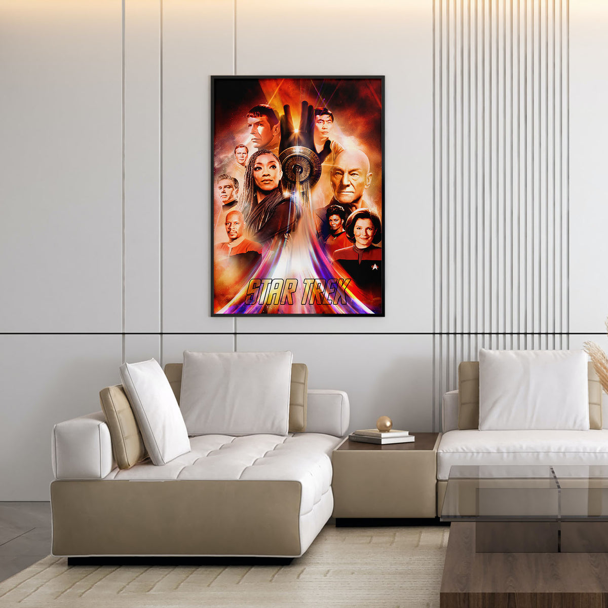 Flex Designs Poster Star Trek TV Collection 11 x 17" Home Goods - TV Show 1966 TV Show Poster