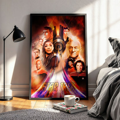 Flex Designs Poster Star Trek TV Collection 11 x 17" Home Goods - TV Show 1966 TV Show Poster