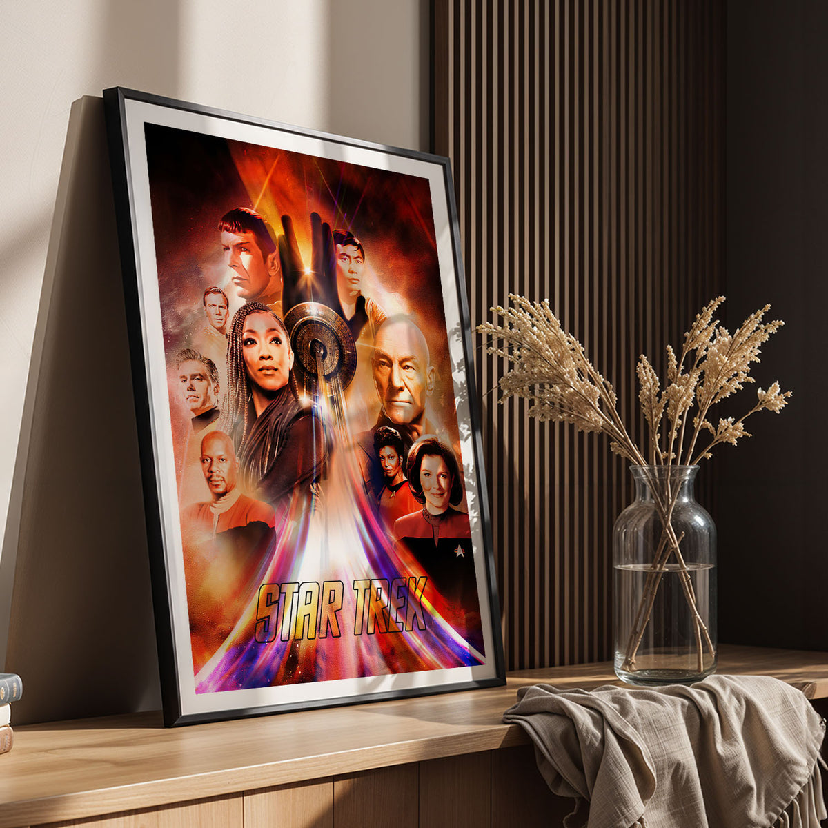 Flex Designs Poster Star Trek TV Collection 11 x 17" Home Goods - TV Show 1966 TV Show Poster