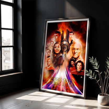 Flex Designs Poster Star Trek TV Collection 5 x 7" Home Goods - TV Show 1966 TV Show Poster