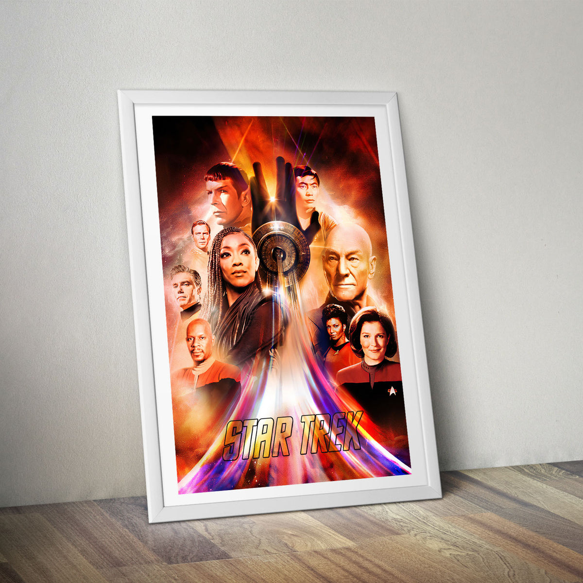 Flex Designs Poster Star Trek TV Collection 5 x 7" Home Goods - TV Show 1966 TV Show Poster