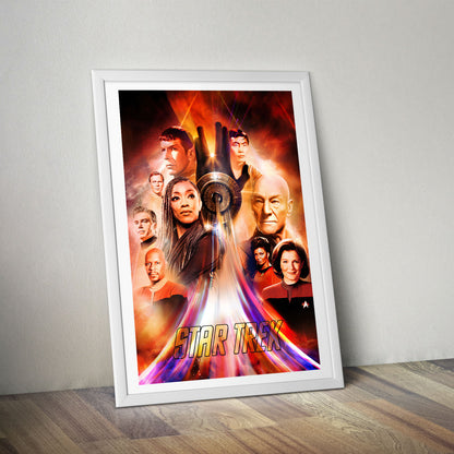 Flex Designs Poster Star Trek TV Collection 5 x 7" Home Goods - TV Show 1966 TV Show Poster