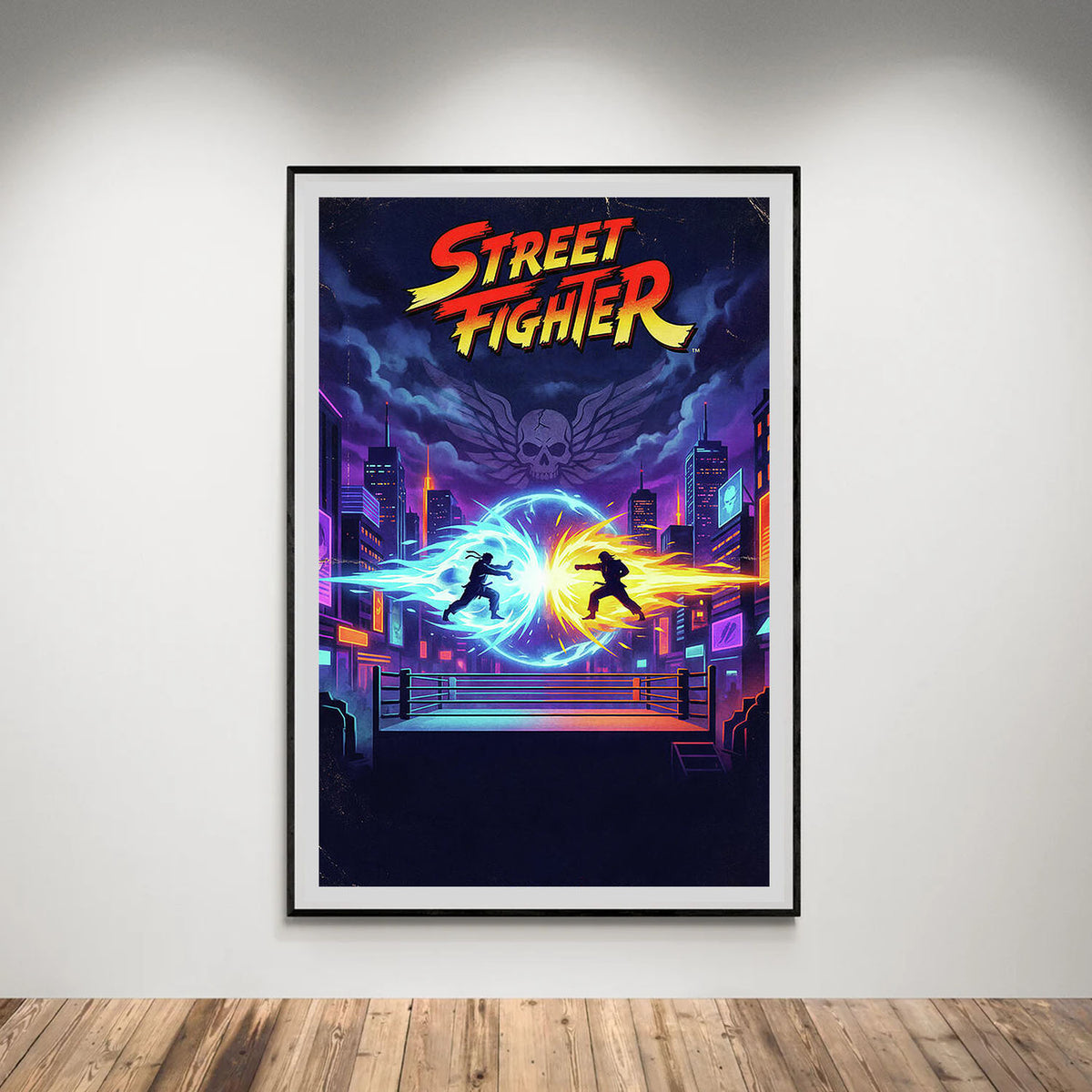 Flex Designs Poster Street Fighter Sketch 5 x 7" Home Goods - Movie 2026 Movie Poster