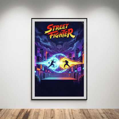 Flex Designs Poster Street Fighter Sketch 5 x 7" Home Goods - Movie 2026 Movie Poster