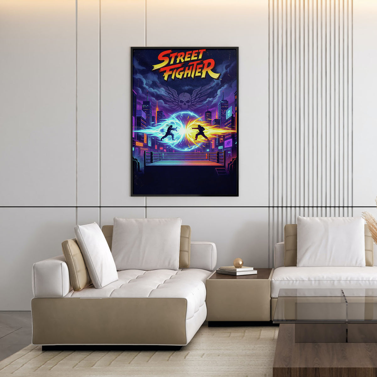 Flex Designs Poster Street Fighter Sketch 11 x 17" Home Goods - Movie 2026 Movie Poster