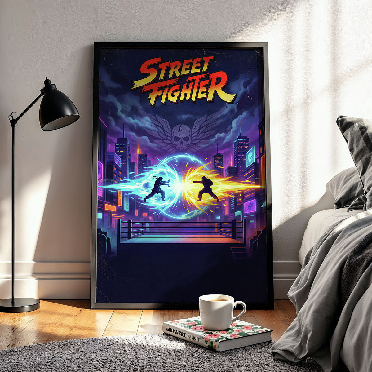 Flex Designs Poster Street Fighter Sketch 11 x 17" Home Goods - Movie 2026 Movie Poster