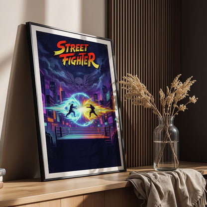 Flex Designs Poster Street Fighter Sketch 11 x 17" Home Goods - Movie 2026 Movie Poster