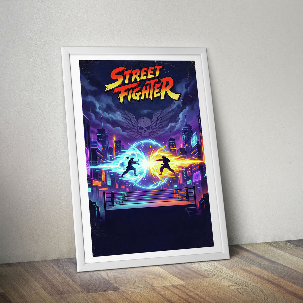 Flex Designs Poster Street Fighter Sketch 5 x 7" Home Goods - Movie 2026 Movie Poster