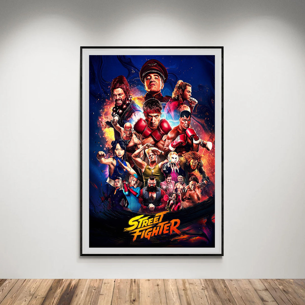 Flex Designs Poster Street Fighter Theatrical 5 x 7" Home Goods - Movie 2026 Movie Poster