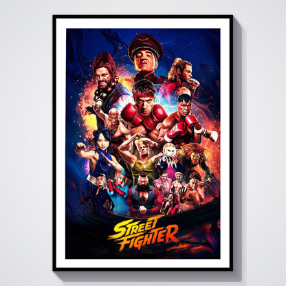 Flex Designs Poster Street Fighter Theatrical 5 x 7" Home Goods - Movie 2026 Movie Poster