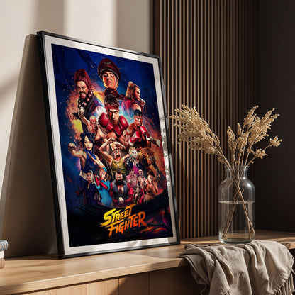 Flex Designs Poster Street Fighter Theatrical 11 x 17" Home Goods - Movie 2026 Movie Poster