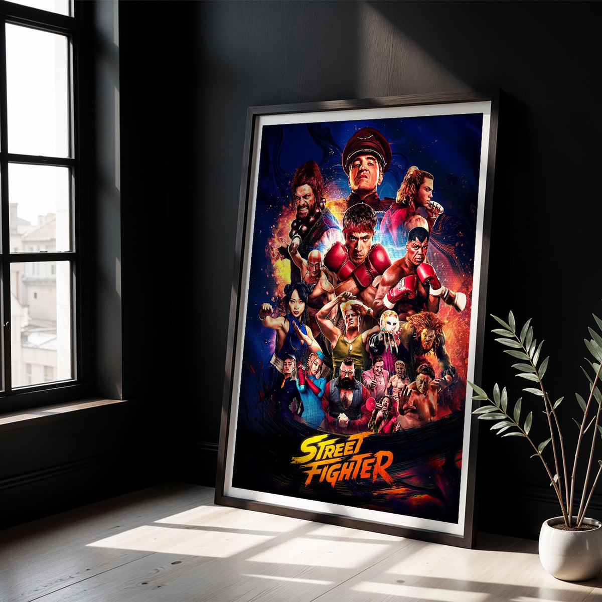 Flex Designs Poster Street Fighter Theatrical 5 x 7" Home Goods - Movie 2026 Movie Poster