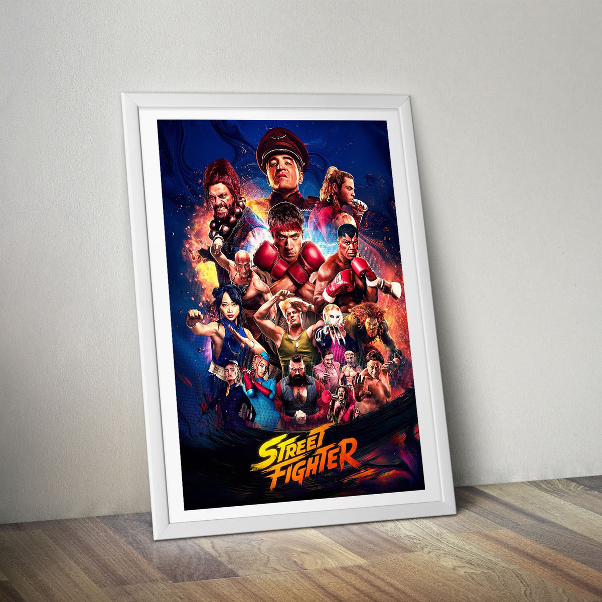 Flex Designs Poster Street Fighter Theatrical 5 x 7" Home Goods - Movie 2026 Movie Poster