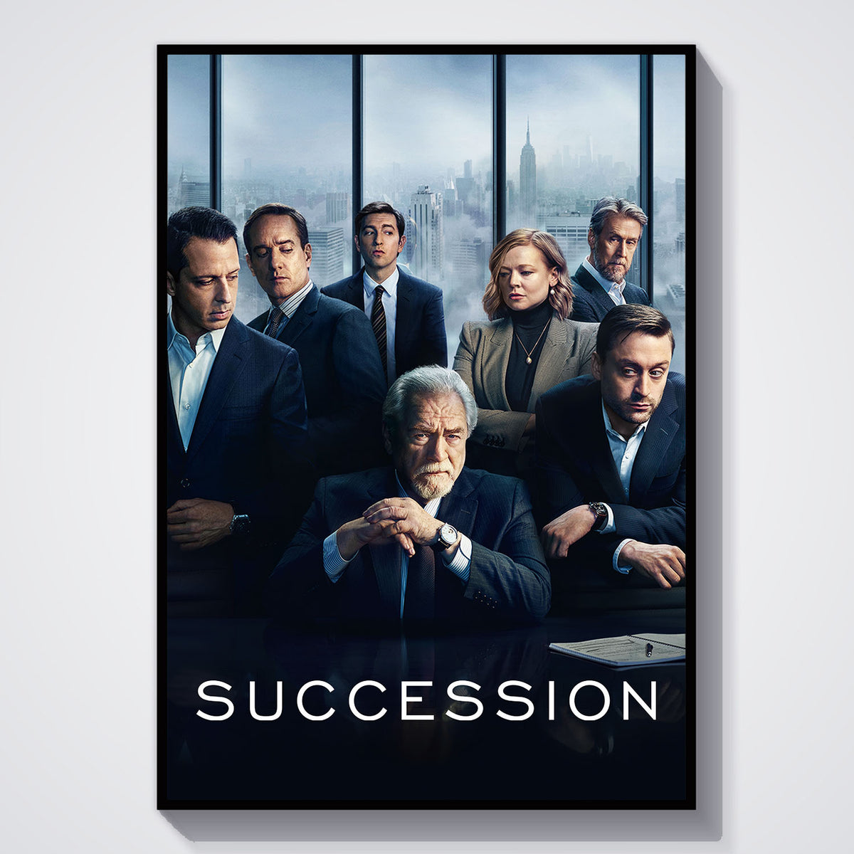 Flex Designs Poster Succession Cover 11 x 17" Home Goods - TV Show 2018 TV Show Poster