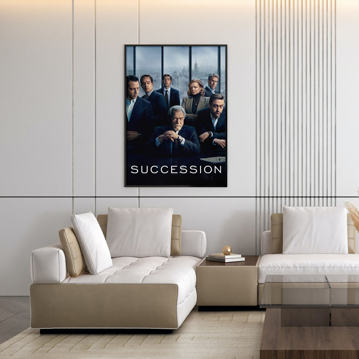 Flex Designs Poster Succession Cover 11 x 17" Home Goods - TV Show 2018 TV Show Poster