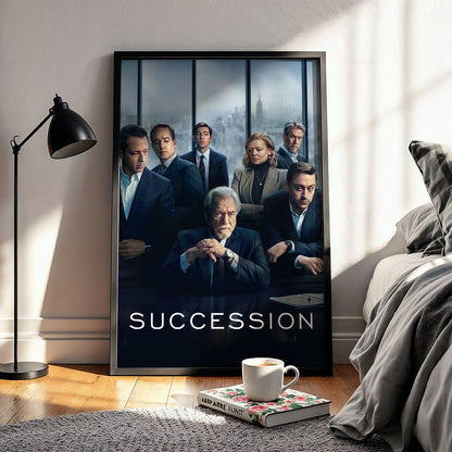 Flex Designs Poster Succession Cover 11 x 17" Home Goods - TV Show 2018 TV Show Poster