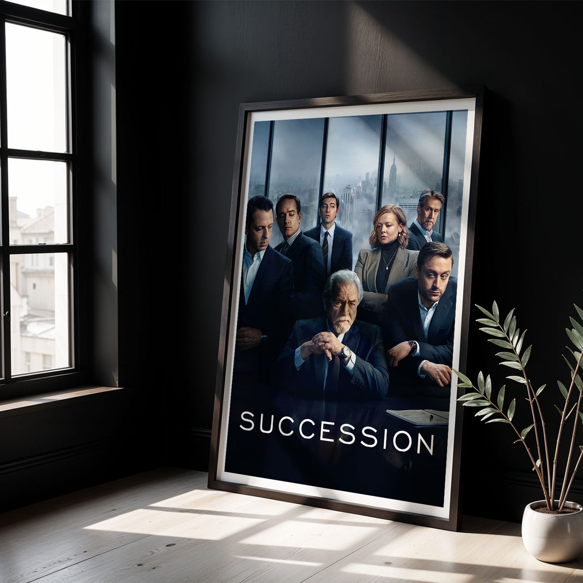 Flex Designs Poster Succession Cover 5 x 7" Home Goods - TV Show 2018 TV Show Poster