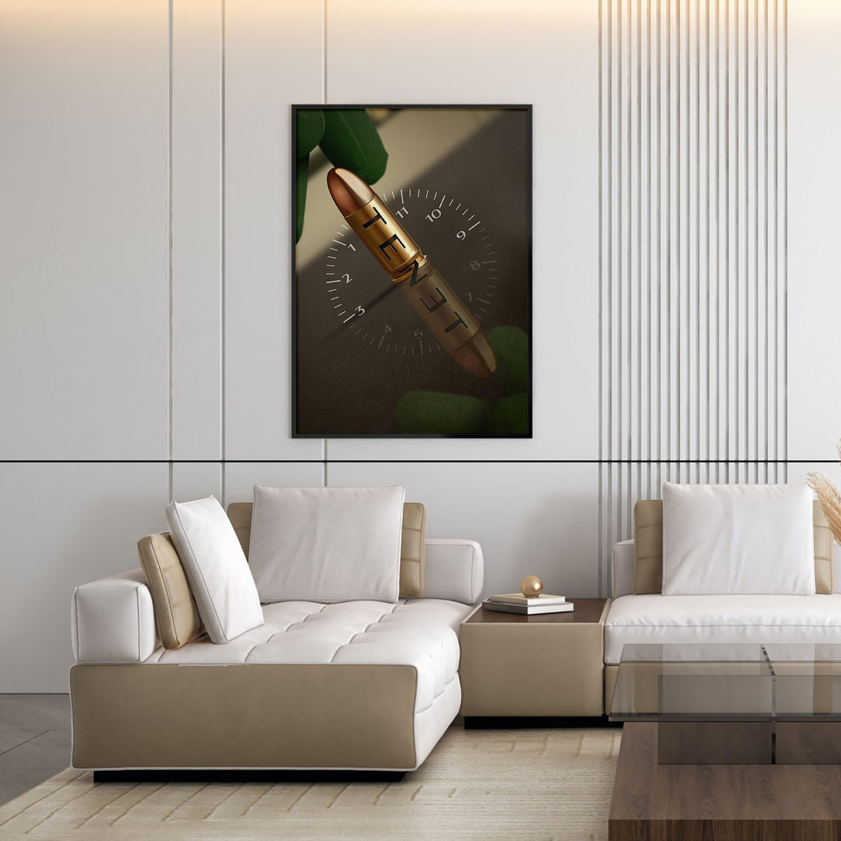 Flex Designs Poster Tenet Inverse 11 x 17" Home Goods - Movie 2020 Movie Poster