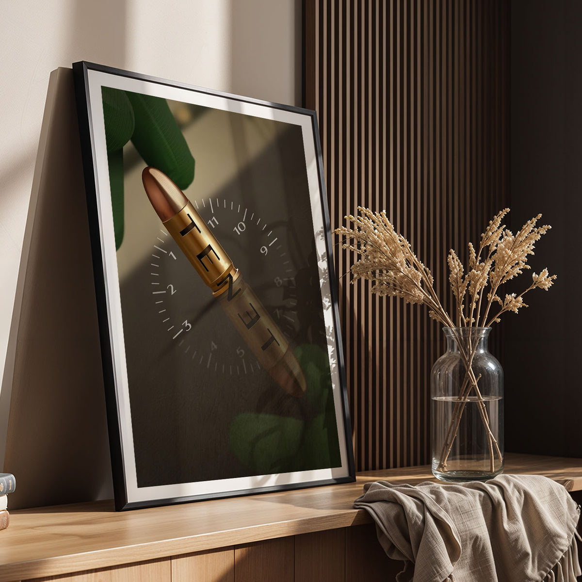 Flex Designs Poster Tenet Inverse 11 x 17" Home Goods - Movie 2020 Movie Poster