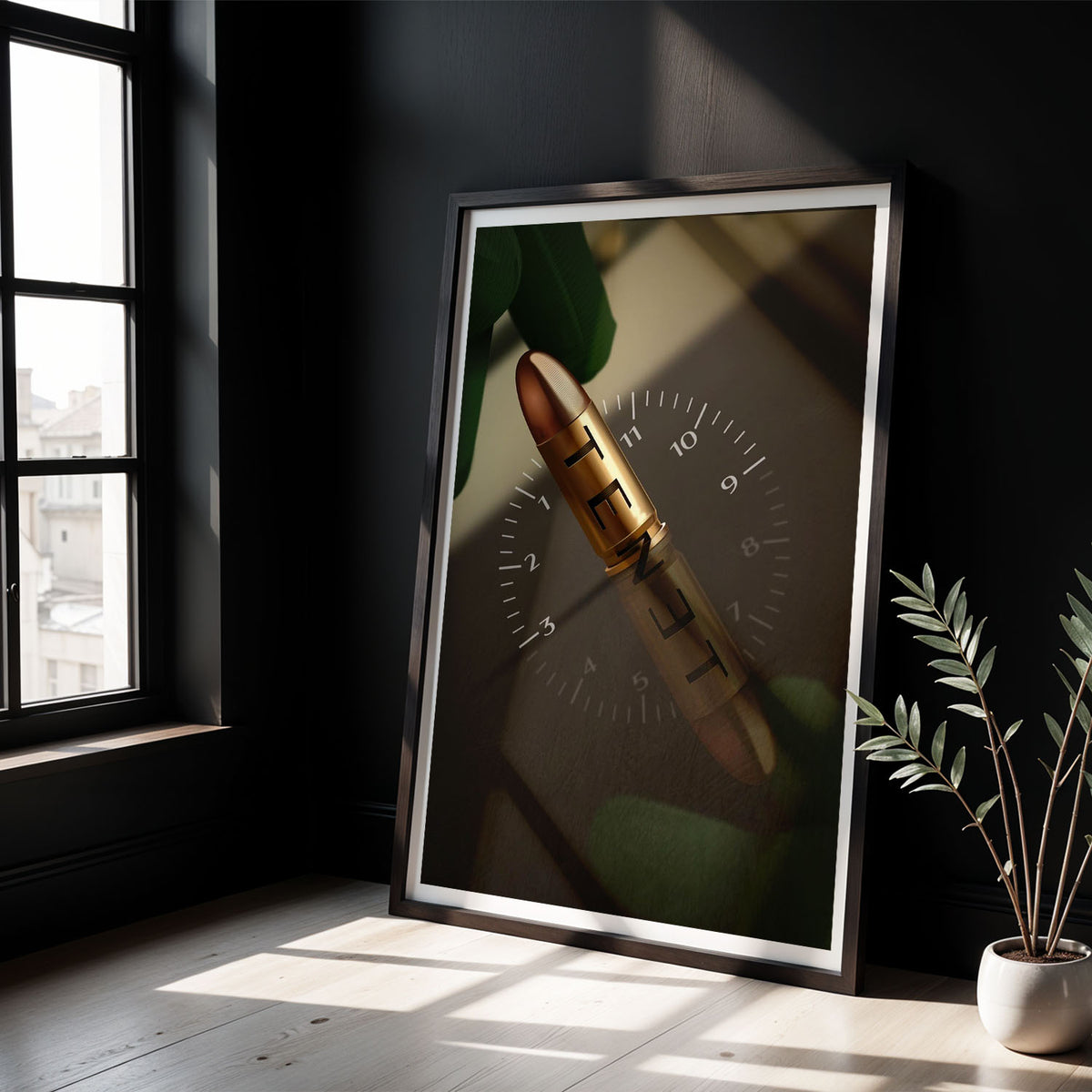 Flex Designs Poster Tenet Inverse 5 x 7" Home Goods - Movie 2020 Movie Poster