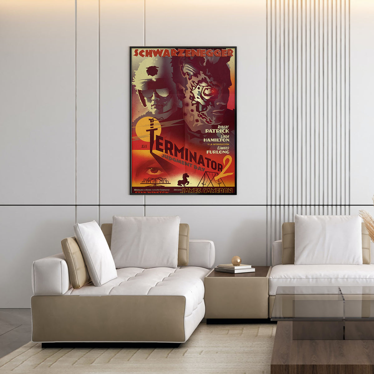 Flex Designs Poster Terminator 2 Judgment Day Sketch 11 x 17" Home Goods - Movie 1991 Movie Poster