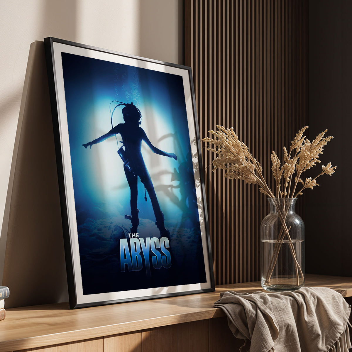 Flex Designs Poster The Abyss 11 x 17" Home Goods - Movie 1989 Movie Poster