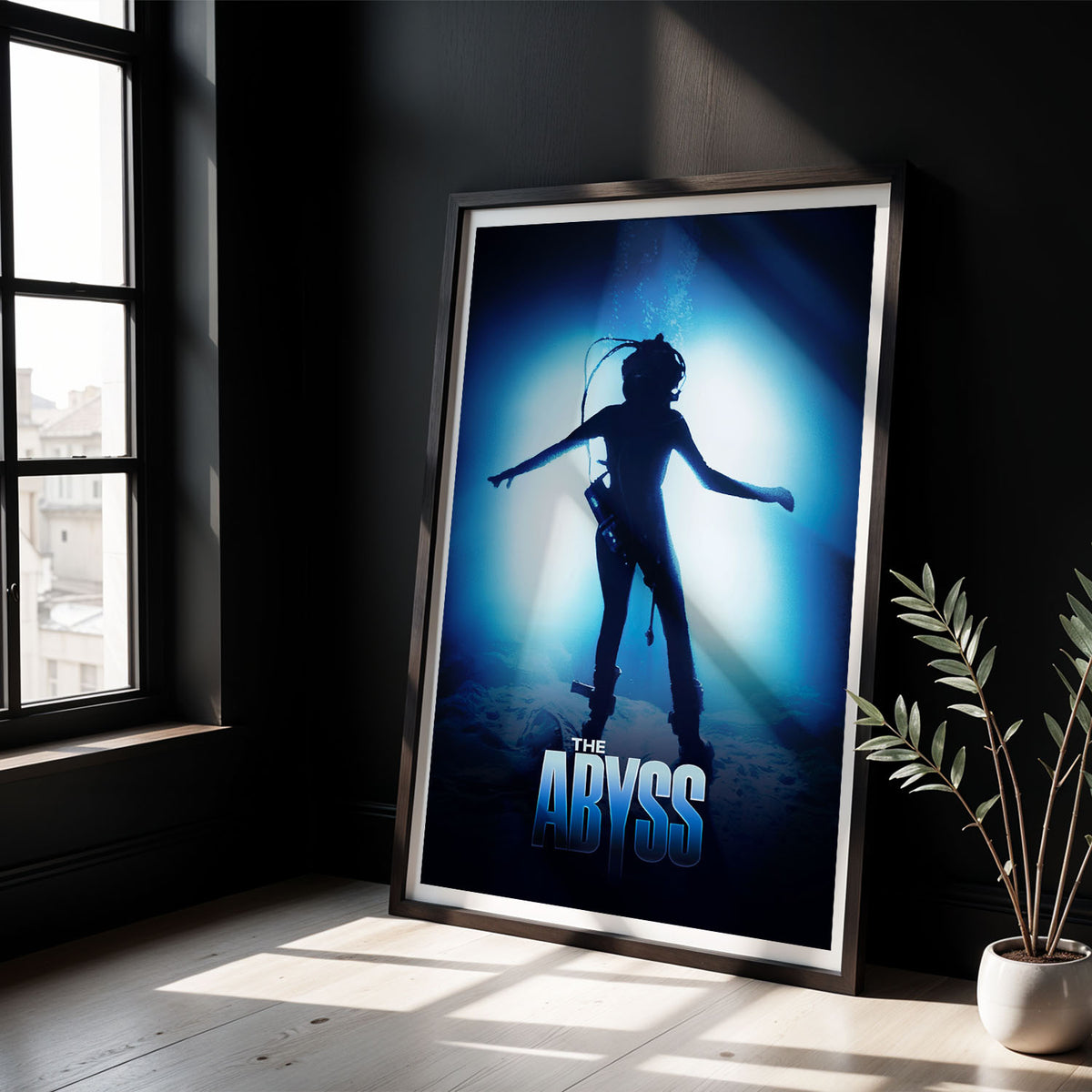 Flex Designs Poster The Abyss 5 x 7" Home Goods - Movie 1989 Movie Poster