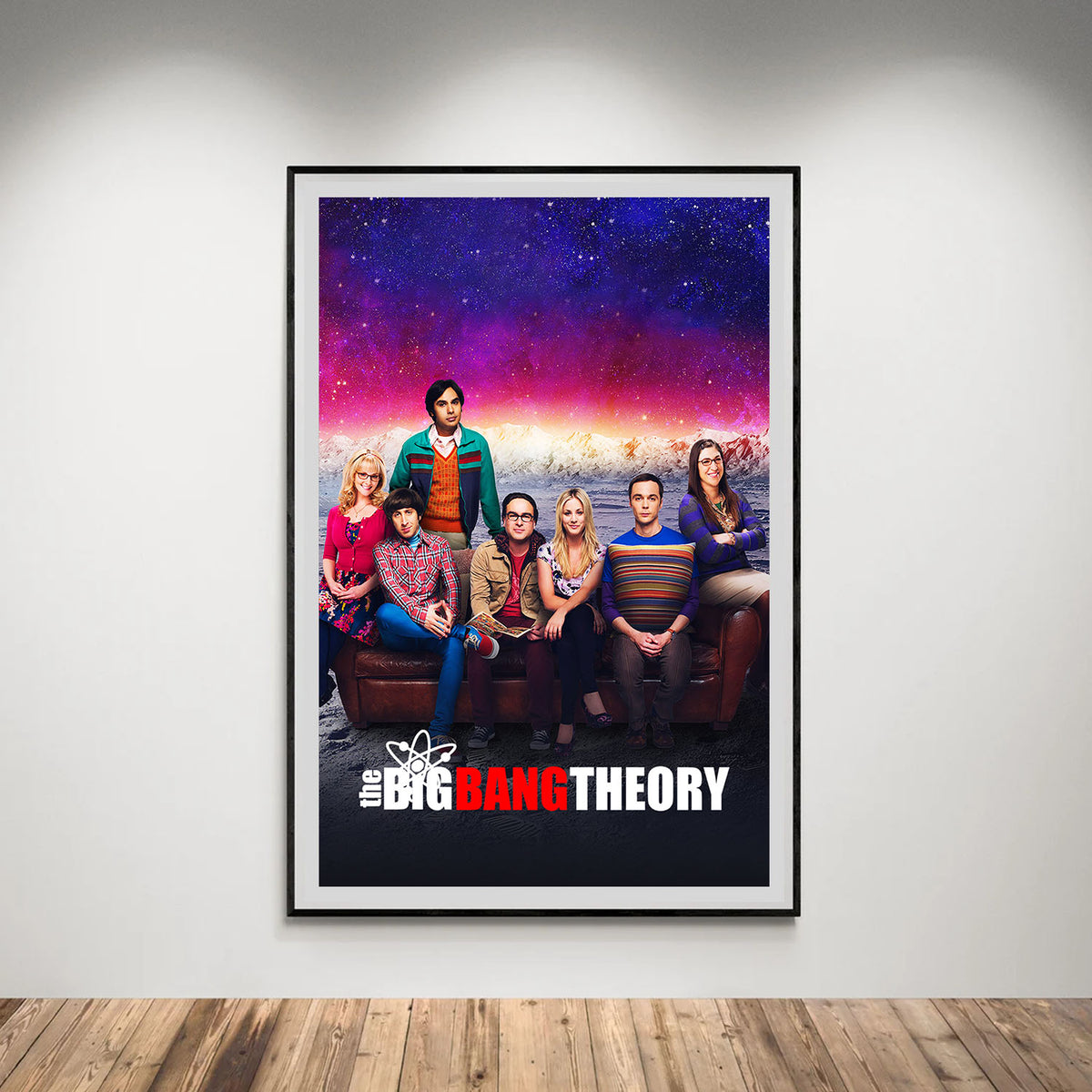 Flex Designs Poster The Big Bang Theory 5 x 7" Home Goods - TV Show 2007 TV Show Poster