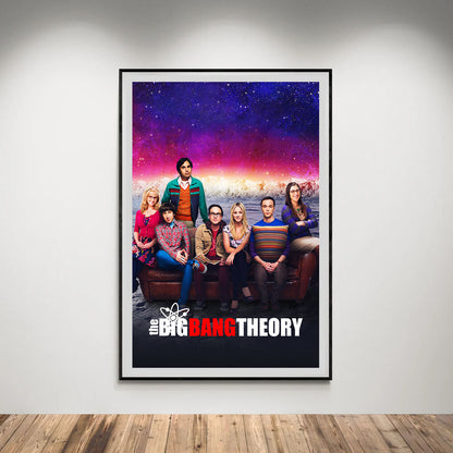 Flex Designs Poster The Big Bang Theory 5 x 7" Home Goods - TV Show 2007 TV Show Poster