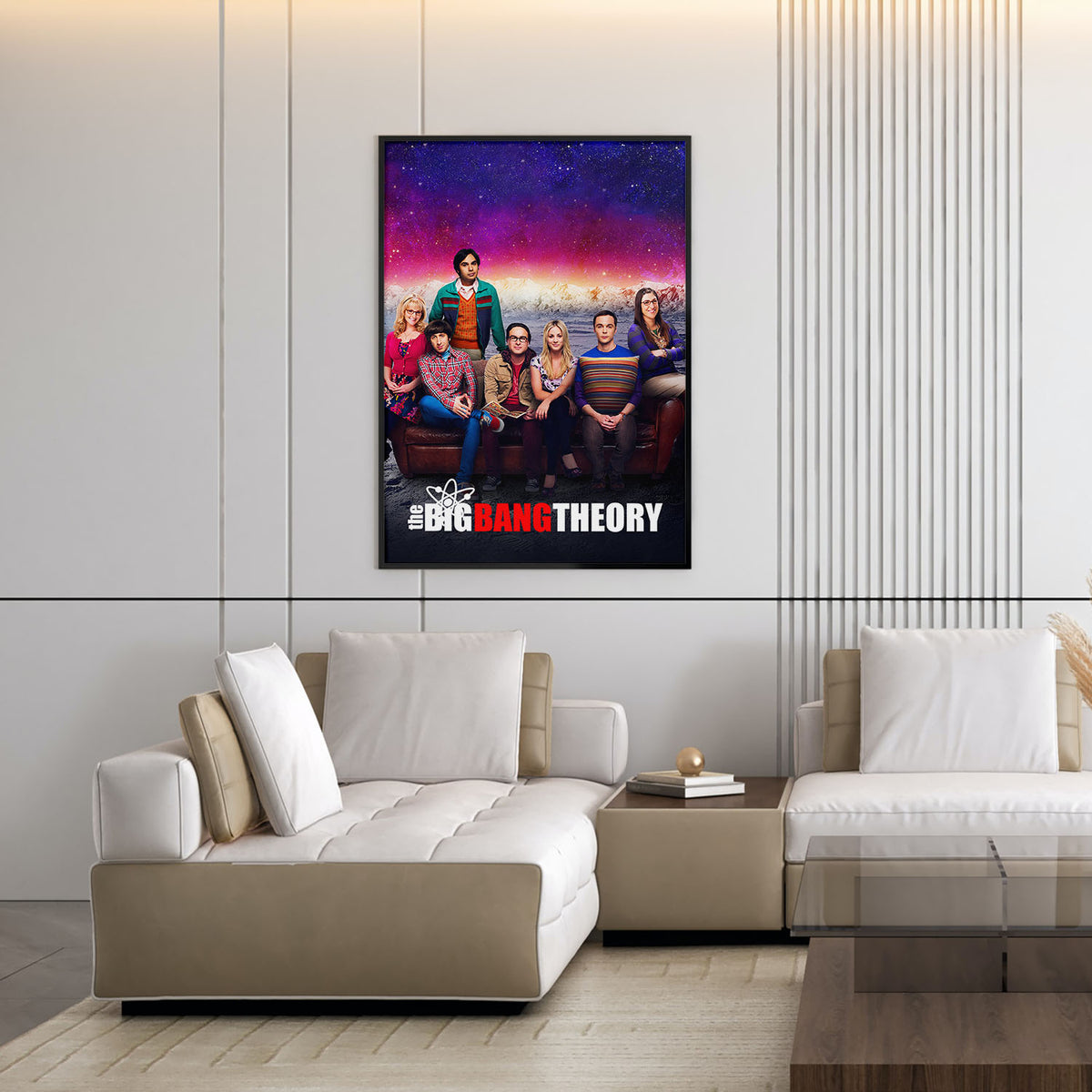 Flex Designs Poster The Big Bang Theory 11 x 17" Home Goods - TV Show 2007 TV Show Poster