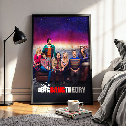 Flex Designs Poster The Big Bang Theory 11 x 17" Home Goods - TV Show 2007 TV Show Poster