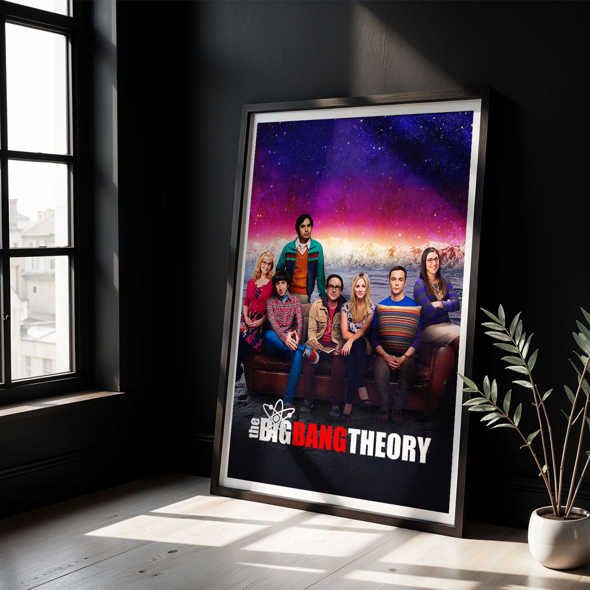 Flex Designs Poster The Big Bang Theory 5 x 7" Home Goods - TV Show 2007 TV Show Poster