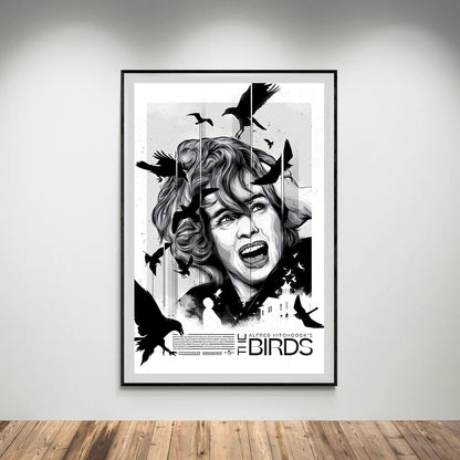 Flex Designs Poster The Birds 5 x 7" Home Goods - Movie 1963 Movie Poster