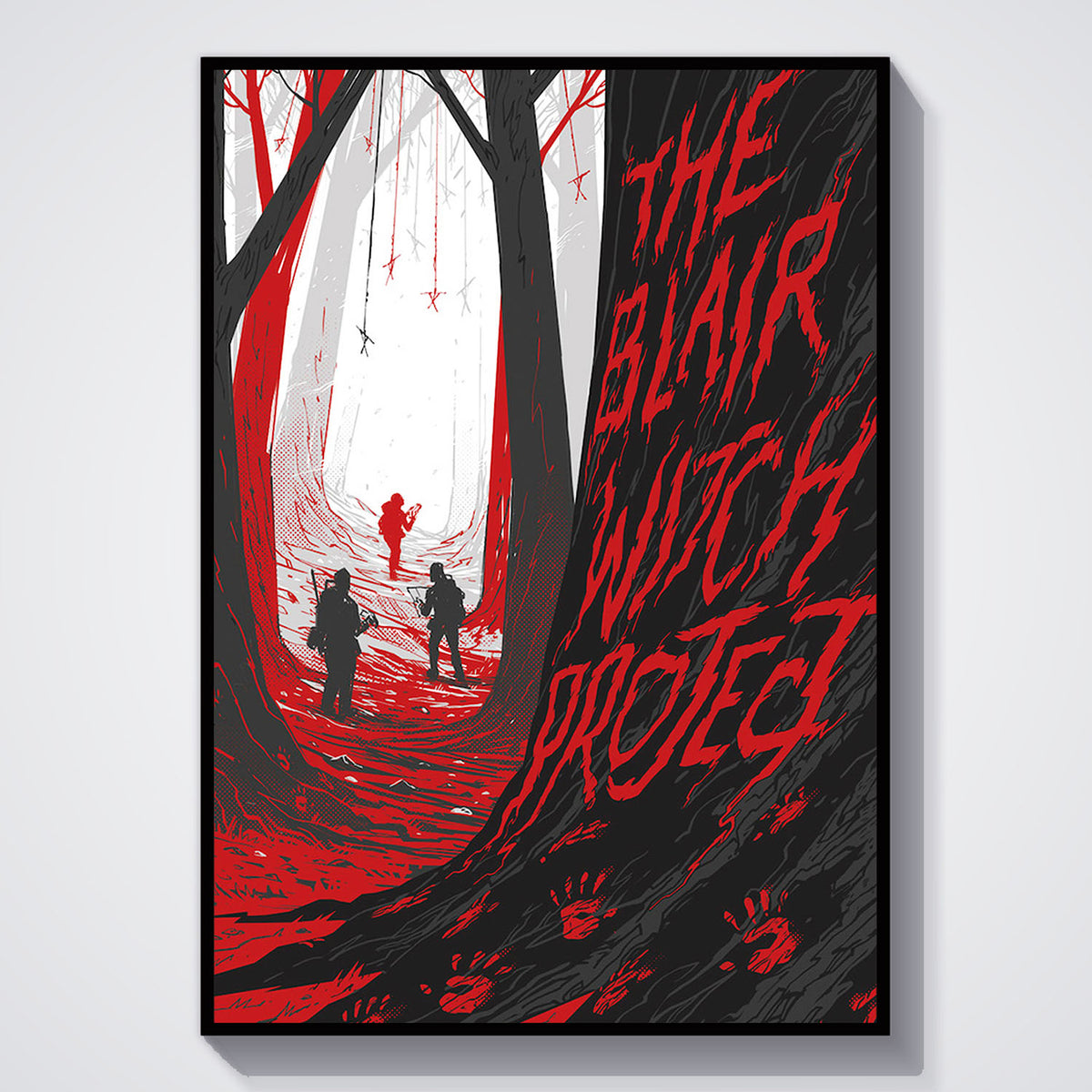 Flex Designs Poster The Blair Witch Project Cinematic 11 x 17" Home Goods - Movie 1999 Movie Poster