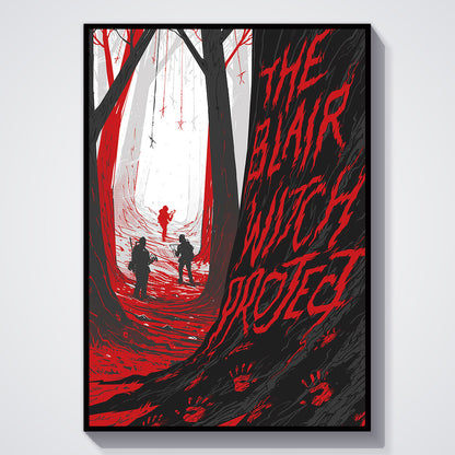 Flex Designs Poster The Blair Witch Project Cinematic 11 x 17" Home Goods - Movie 1999 Movie Poster